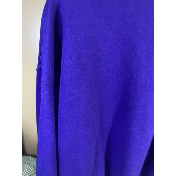 Star Wars Yoda Print Gildan Purple Pullover Sweatshirt Size XL - Picture 15 of 16